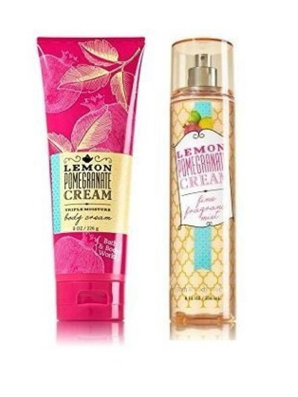 New Bath & Body Works Lemon Pomegranate Set